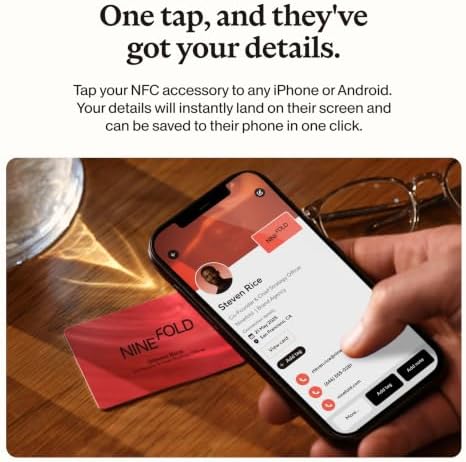 Blinq NFC Digital Business Card - Wristband - Tap to Share (Olive)