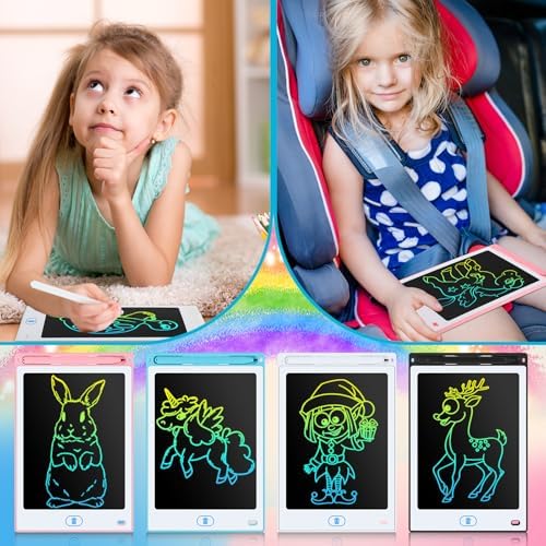 Tinlade 12 Pack LCD Writing Tablet for Kids, 8.5 Inch Drawing Pad