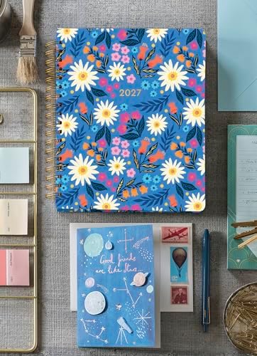 High Note 2027 Planner, 17-Month Hardcover Weekly & Monthly Planner: August 2026 – December 2027, 9" x 10", Jess Phoenix, with Goal & Project Planning Pages, Notes, Lists & Sticker Sheet