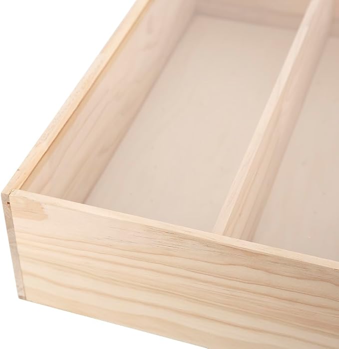 Wooden Figurine Display Case,House-Shaped Cabinet with 2 Movable Shelves | 3-Tier,Dust-Proof Acrylic Door for Collectibles Toys Figures Souvenirs (19.49x4.72x22.05 inches)