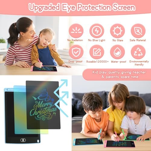 LCD Writing Tablet for Kids Bulk 16 Pack 8.5" Reusable Drawing Pad for Kids Doodle Board for Class Party Favor Return Gifts for Kid Boys Girls Children's Day Toys Bulk (16)