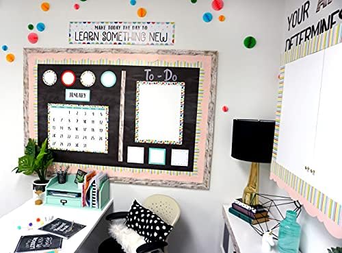 CTP Blush Stylish Scallops Bulletin Board EZ Border (Creative Teaching Press 10527)