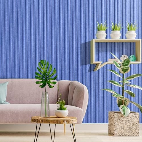 Large Felt Bulletin Board 48" x 24", Sky Blue