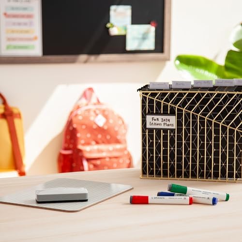 U Brands Mini Dry Erase Board for School, 10 Count