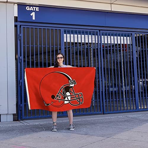 NFL Rico Industries Standard 3' x 5' Banner Flag Single Sided - Indoor or Outdoor - Home Décor