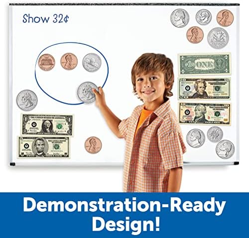 Learning Resources Double-Sided Magnetic Money