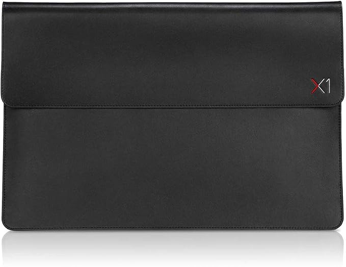 Black Lenovo Notebook Case Leather 14" ThinkPad X1 Carbon/Yoga Case 4X40U97972