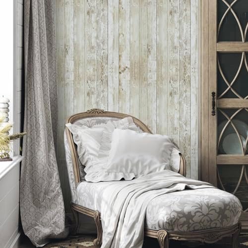 Shiplap Peel and Stick Wallpaper Contact Paper for Bulletin Board Classroom