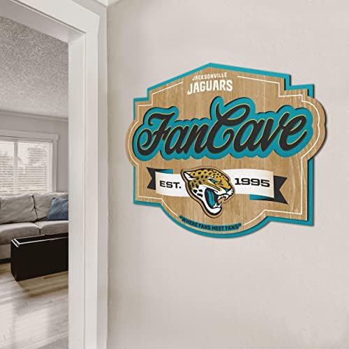 YouTheFan NFL Jacksonville Jaguars FanCave Wall Art