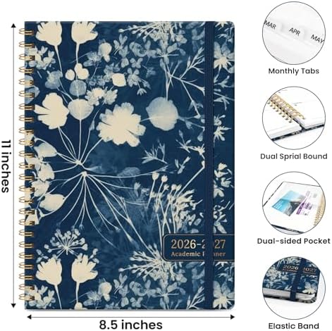 ZOTIA Planner 2026-2027 Weekly & Monthly Calendar Planner Jul 2026-Jun 2027