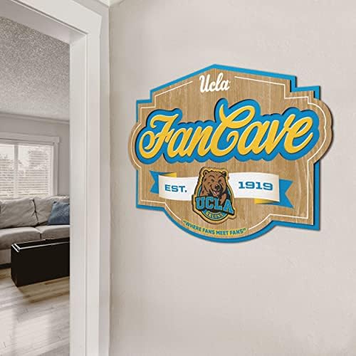 YouTheFan NCAA Officially-licensed FanCave 3D wall art - ready-to-hang, 3D multi-layered construction - floating wall mount design - Perfect fan gift