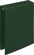 Carstens 2-Inch Heavy Duty 3-Ring Binder - Top Opening, Forest Green, Durable Plastic, Precision No-Gap Rings, Waterproof Cover, No Pockets, Holds 300 Letter Sheets, BPA-Free, Made in USA (5870-3R)