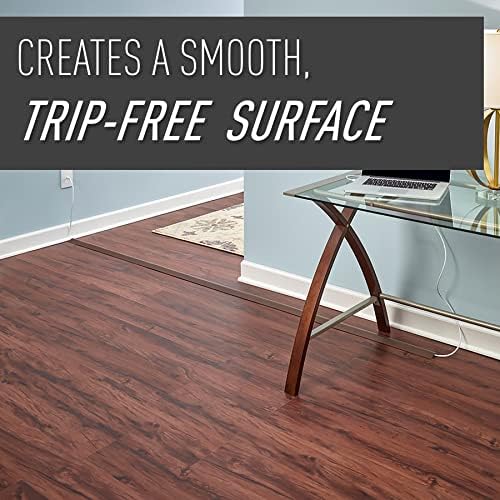 Legrand Wiremold Corduct 15 Foot Over Floor Cord Cover Brown 1 Pack