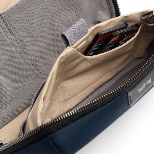 Bellroy Tech Kit (Tech Accessories Organizer Pouch, Zipper Closure Design, Stores Power Bank, Phone Charger, Cables & More, Internal)
