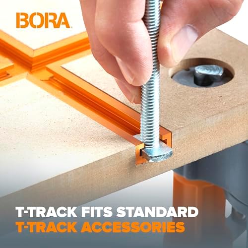 BORA Centipede T-Track Workbench - 20mm Dog Hole MFT Work Bench Table Top