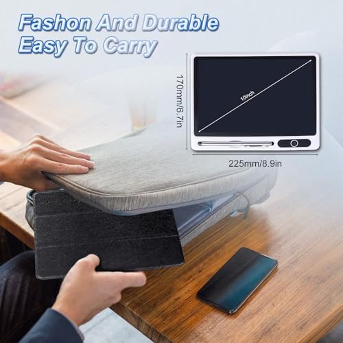 LCD Writing Tablet for Adults 10inch Electronic Reusable Board with Cover
