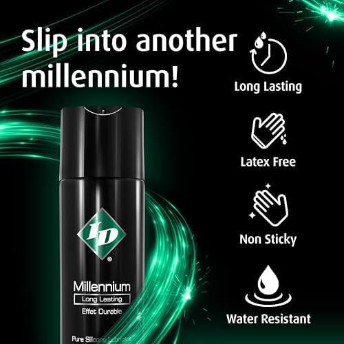 ID Millennium 8.5 FL. OZ. Silicone-Based Personal Lubricant