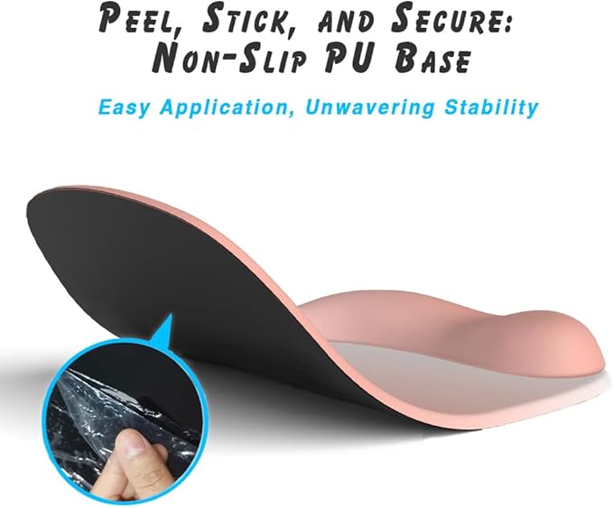 ErgoEase Ergonomic Mouse Pad with Gel Wrist Support - Premium Lycra Fabric, Non-Slip, Ideal for Laptop & Desktop, Office & Gaming，Desk Accessories (06Amethyst Shade)