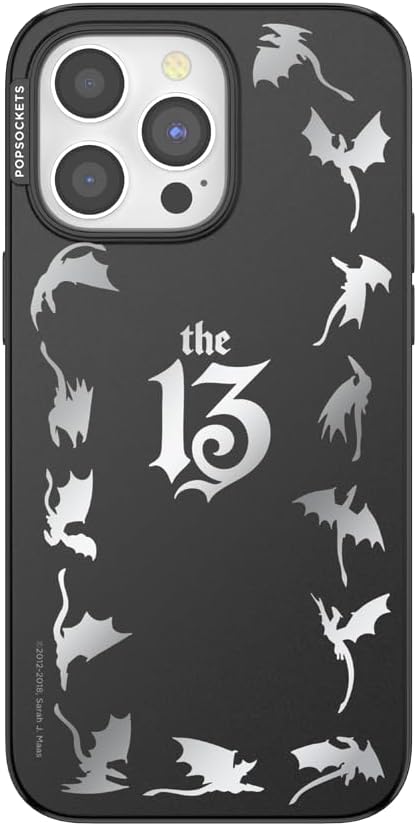 PopSockets iPhone 15 Pro Max Phone Case with MagSafe, Wireless Charging Compatible, Dragon - The 13