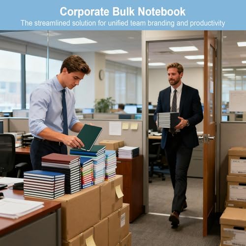 ViVin 36 Pack A5 Hardcover Lined Notebook,192 pg College Ruled 5.5x8.3
