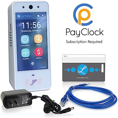Lathem Touch-Free Wi-Fi Time Clock System (PCEXPRESS)