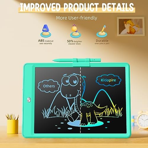 Kidopire LCD Writing Tablet, 2Pack Drawing Pad for Kids, Kid Doodle Board