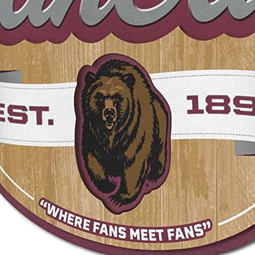YouTheFan NCAA Officially-licensed FanCave 3D wall art - ready-to-hang, 3D multi-layered construction - floating wall mount design - Perfect fan gift