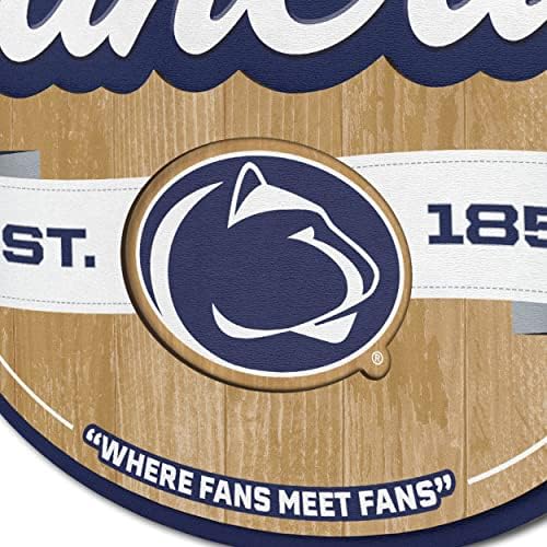 YouTheFan NCAA Officially-licensed FanCave 3D wall art - ready-to-hang, 3D multi-layered construction - floating wall mount design - Perfect fan gift