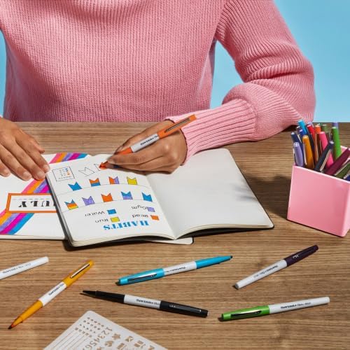 Paper Mate Flair Felt Tip Pens, Bold Tip (1.2 mm), 16 Count - Back to School, Teacher Supplies, Arts & Crafts