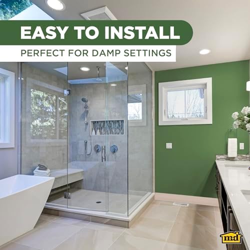 MD Building Vinyl Wall Base, Desert Beige, 4in x 120ft Dry Back