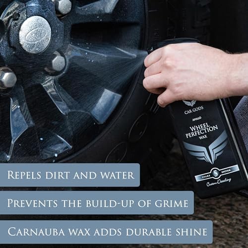 Car Gods Alloy Wheel Carnauba Wax Perfection Polish, 17 Fl Oz (Pack of 2)