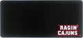 University of Louisiana at Lafayette Classic Cloth Desk Mat, Durable Office Supplies, Non-Slip Base, Responsive Desk Pad with Smooth Cloth Surface, Black