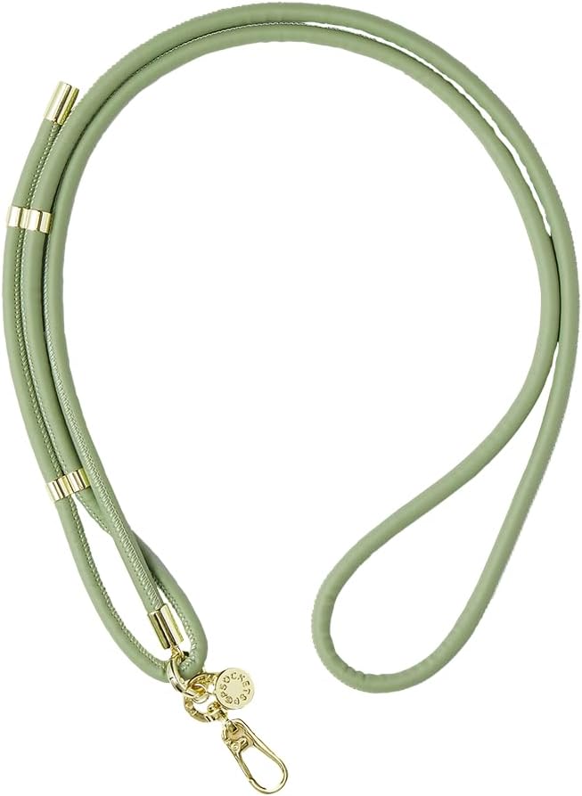 PopSockets Crossbody Phone Strap & Lanyard, Green - Eucalyptus