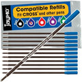 Replacement for Cross 8511 - Ballpoint Pen Refill - 12 Blue