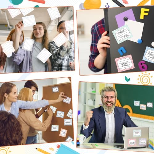 48 Pads 1440 Sheets Composition Notebook Sticky Notes Teacher Note Pads Back to School Supplies Gifts Self Adhesive Memo Pad Cute Gifts for Students Classroom