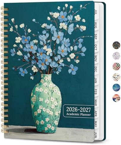 ZOTIA Planner 2026-2027 Weekly & Monthly Calendar Planner Jul 2026-Jun 2027