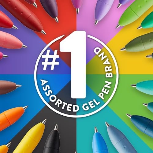 Paper Mate InkJoy Gel Pens, Medium Point (0.7mm), 20 Count - Back to School Supplies, Teacher Essentials, Journaling, Writing, Note-Taking