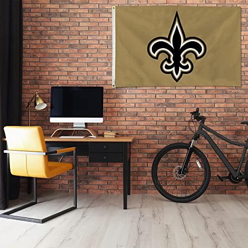 NFL Rico Industries Standard 3' x 5' Banner Flag Single Sided - Indoor or Outdoor - Home Décor