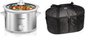 Hamilton Beach 4-Quart Slow Cooker (33140V) and Slow Cooker Travel Bag (33002)