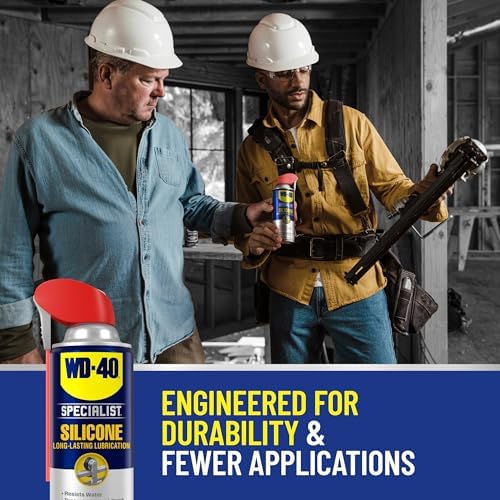 WD-40 Specialist Silicone Lubricant, New Bigger Can, 13.3 OZ [1-Pack]