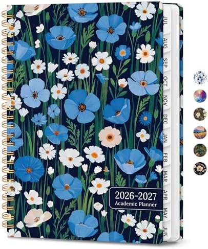 ZOTIA Planner 2026-2027 Jul 2026-Jun 2027 Academic Monthly & Weekly Planner