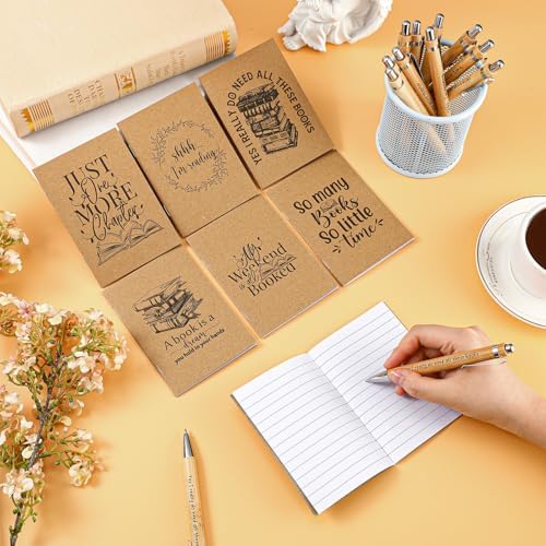 Supervitae 96 Set Book Lover Gift Include Notebook with Motivational Pens