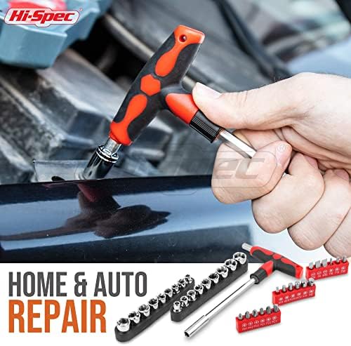 Hi-Spec Home and Garage Tool Kit Household and Auto Repair Tools Pliers