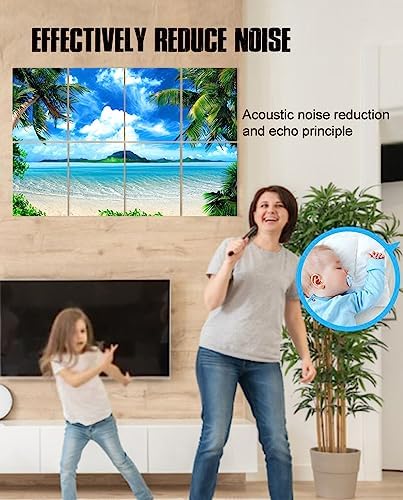 YPY Decorative Soundproof Wall Panels Acoustic, Sound Absorbing Wall Art