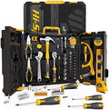 Hi-Spec Home Garage Mechanics DIY Tool Kit Handyman Auto Car with Toolbox