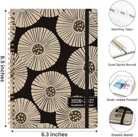 ZOTIA Planner 2026-2027 Weekly & Monthly Calendar Planner Jul 2026-Jun 2027