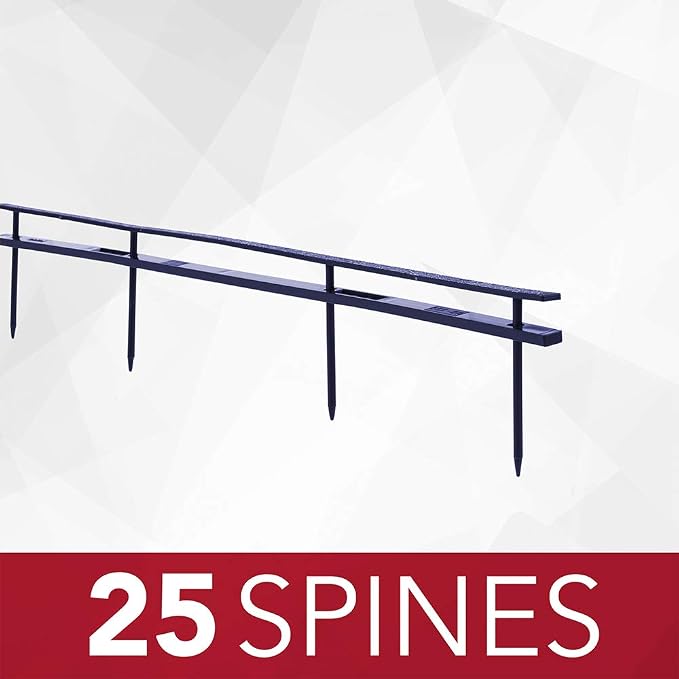 GBC Binding Spines, Reclosable, 2" Depth, 4 Pin Spines, 200 Sheet Capacity, VeloBind, Blue, (9741631) (Pack of 100)