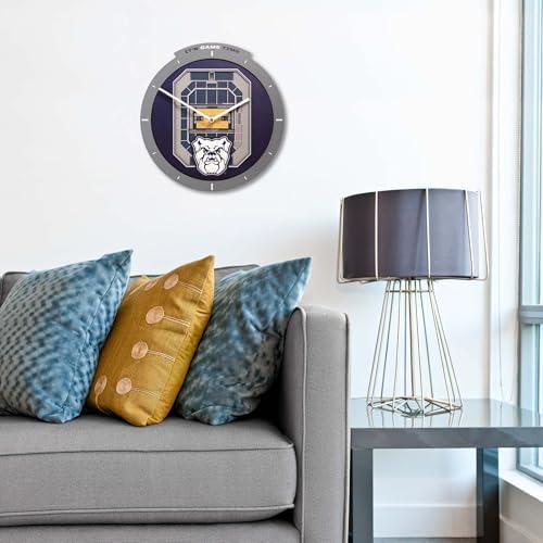YouTheFan NCAA Butler Bulldogs StadiumView 3D Wall Clock