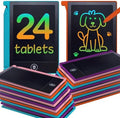 Playtapus Mini LCD Writing Tablet for Kids, 24 Pack – 4.5" Reusable Doodle Boards, Non-Candy Party Favors, Goodie Bag Fillers, Classroom Prizes, Screen-Free Travel Toys for Boys & Girls Ages 3-8