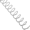 RAYSON 11.1mm Spiral Wire Coil Binding, 3:1 Pitch, 7/16" Metal Spiral Binding Coils 80 Sheets Capacity, White Color & Pack of 100